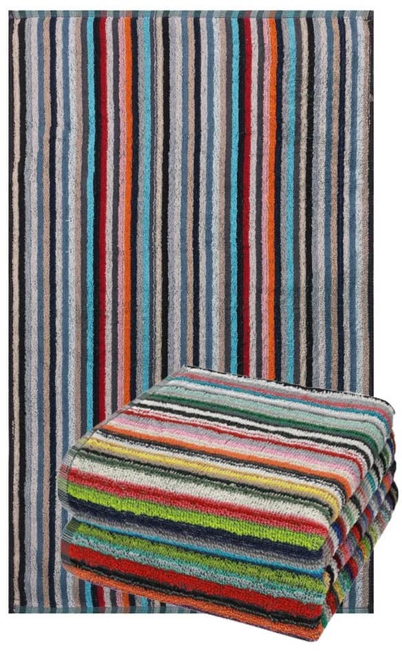 Betz Arbeitshandtuch Set HELGOLAND 12-tlg. 100% Baumwolle Bunt Streifen - Bild 2