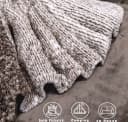 Betz Wohndecke Kuscheldecke XXL Beige Kariert Modern Bild 4