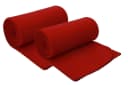 Betz Wohndecke 2 Stück Fleecedecken Kuscheldecken Rot 130x170 cm Bild 2
