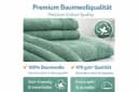 Betz Handtuch Set 4-tlg. PREMIUM Tannengrün 100% Baumwolle Bild 5