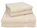 Betz Handtuch Set 4-tlg. PREMIUM Beige 100% Baumwolle Bild 2