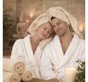 Betz Handtuch Set 4-tlg. PREMIUM Beige 100% Baumwolle Bild 4