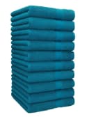 Betz Handtuch Set 10er Pack Palermo 100% Baumwolle Petrol Bild 2