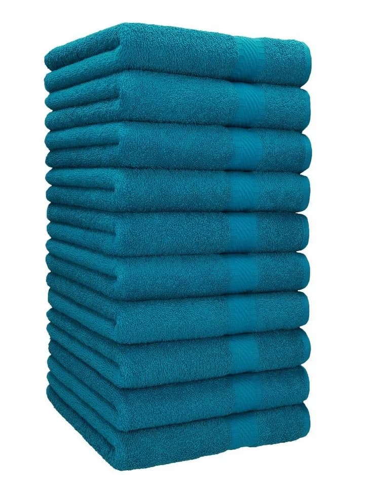 Betz Handtuch Set 10er Pack Palermo 100% Baumwolle Petrol - Bild 2