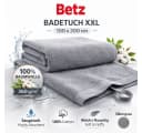 Betz Badetuch Berlin 100% Baumwolle Silbergrau Bild 1