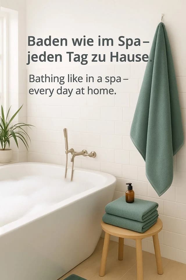 Betz Badetuch XXL 100x150cm 100% Baumwolle Grün