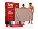 Betz Badetuch Maxi Duschtuch XXL 100x150cm 100% Baumwolle Beige Bild 2