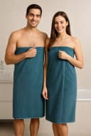 Betz Badetuch Set XXL 2 Stück 100% Baumwolle Grau/Blau Bild 4