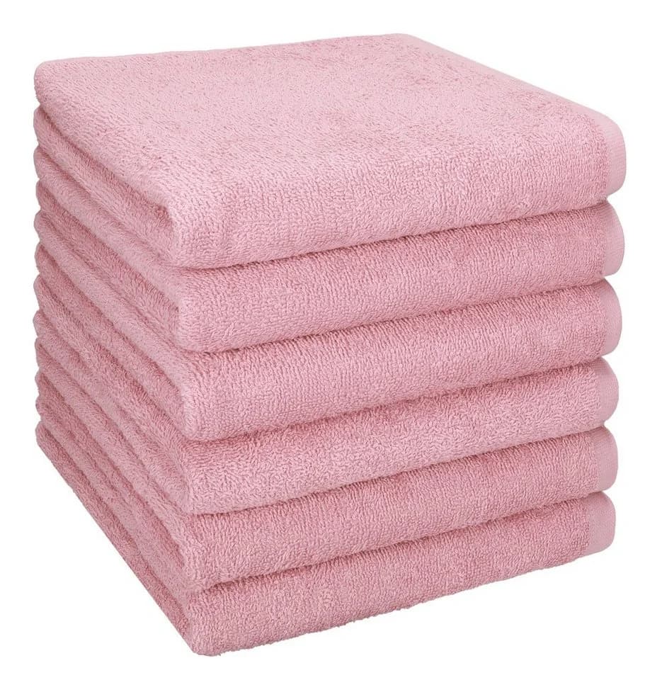 Betz Handtuch-Set 6er Pack Rosa 100% Baumwolle - Bild 2