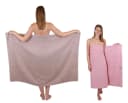 Betz Duschtücher Maxi 2 Stück XXL Badetuch 100x150 cm Braun Bild 2