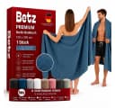 Betz Badetuch XXL 2er Set Taubenblau 100% Baumwolle Bild 2