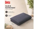 Betz Badetuch Set 2 Stück XXL 100x200 cm 100% Baumwolle Grau Bild 1
