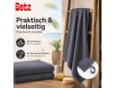 Betz Badetuch Set 2 Stück XXL 100x200 cm 100% Baumwolle Grau Bild 4