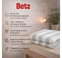 Betz Saunatuch Badetuch XXL Berlin Jade-Weiß 100% Baumwolle Bild 3