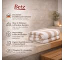 Betz Saunatuch Badetuch XXL Berlin 100% Baumwolle Beige-Weiß Bild 3