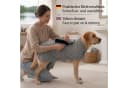 Betz Hundehandtuch Grau 100% Baumwolle mit Klettverschluss Bild 5