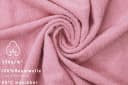 Betz Handtuch Set Berlin 4er Pack Rosa 100% Baumwolle Frottee Bild 4