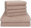 Betz Handtuch Set Berlin 6-teilig Braun 100% Baumwolle Bild 2