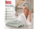 Betz Turban-Handtuch mit Knopf BERLIN Jade 2er Set Bild 1