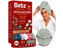 Betz Turban-Handtuch mit Knopf BERLIN Jade 2er Set Bild 2
