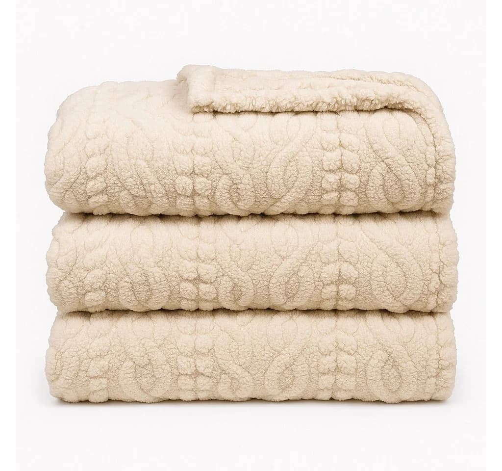 Betz Kuscheldecke BOZEN 150x200 cm Flauschig Polyester - Bild 2