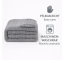 Betz Kuscheldecke BOZEN Grau 150x200 cm Flauschig Bild 5