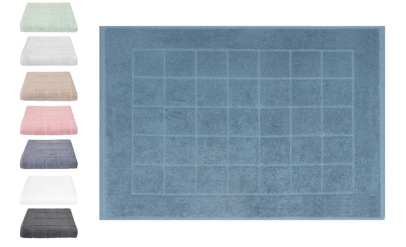 Betz Badematte Berlin 50x70 cm Baumwolle Taubenblau - Bild 2