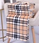 Betz Kuscheldecke MODENA 150x200cm Braune Mikrofaser Decke Bild 2