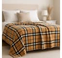 Betz Kuscheldecke MODENA 150x200cm Braune Mikrofaser Decke Bild 4