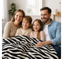 Betz Kuscheldecke MODENA Schwarz 150x200cm Mikrofaser Bild 1
