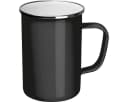 Macma Emaille Tasse Schwarz 550ml Bild 2