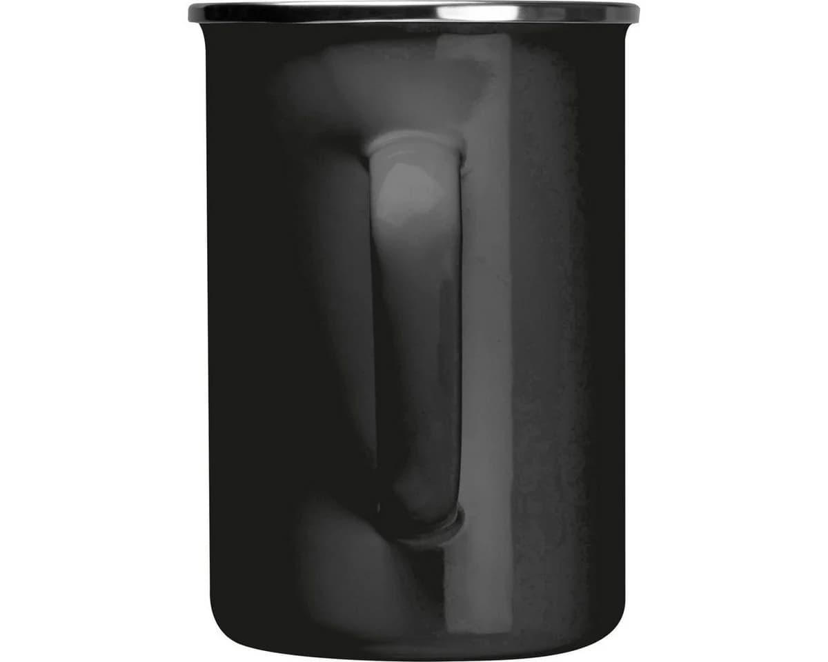 Macma Emaille Tasse Schwarz 550ml - Bild 3