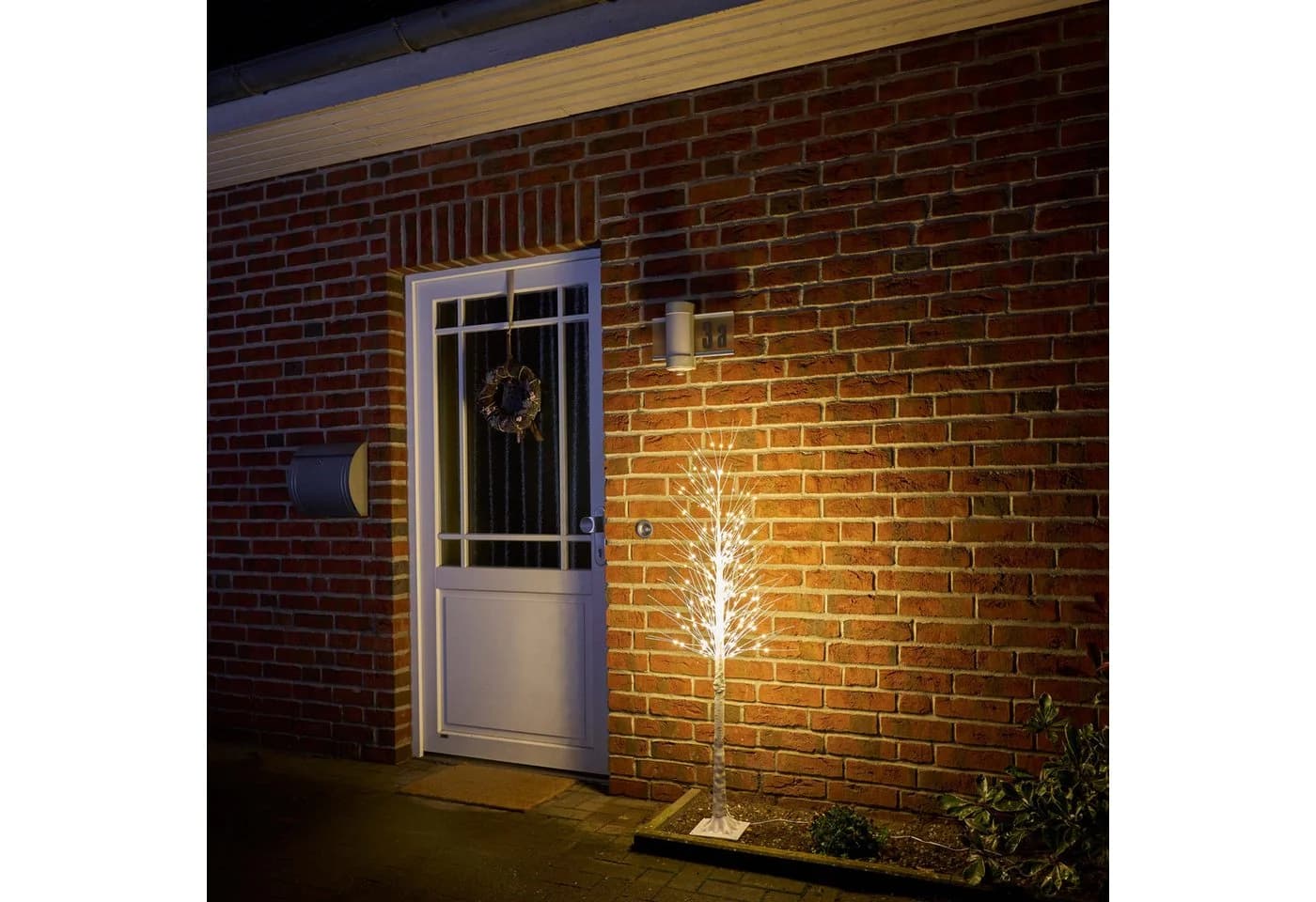 Northpoint LED Lichtbaum Birke 180cm mit Timer IP44 - Bild 4