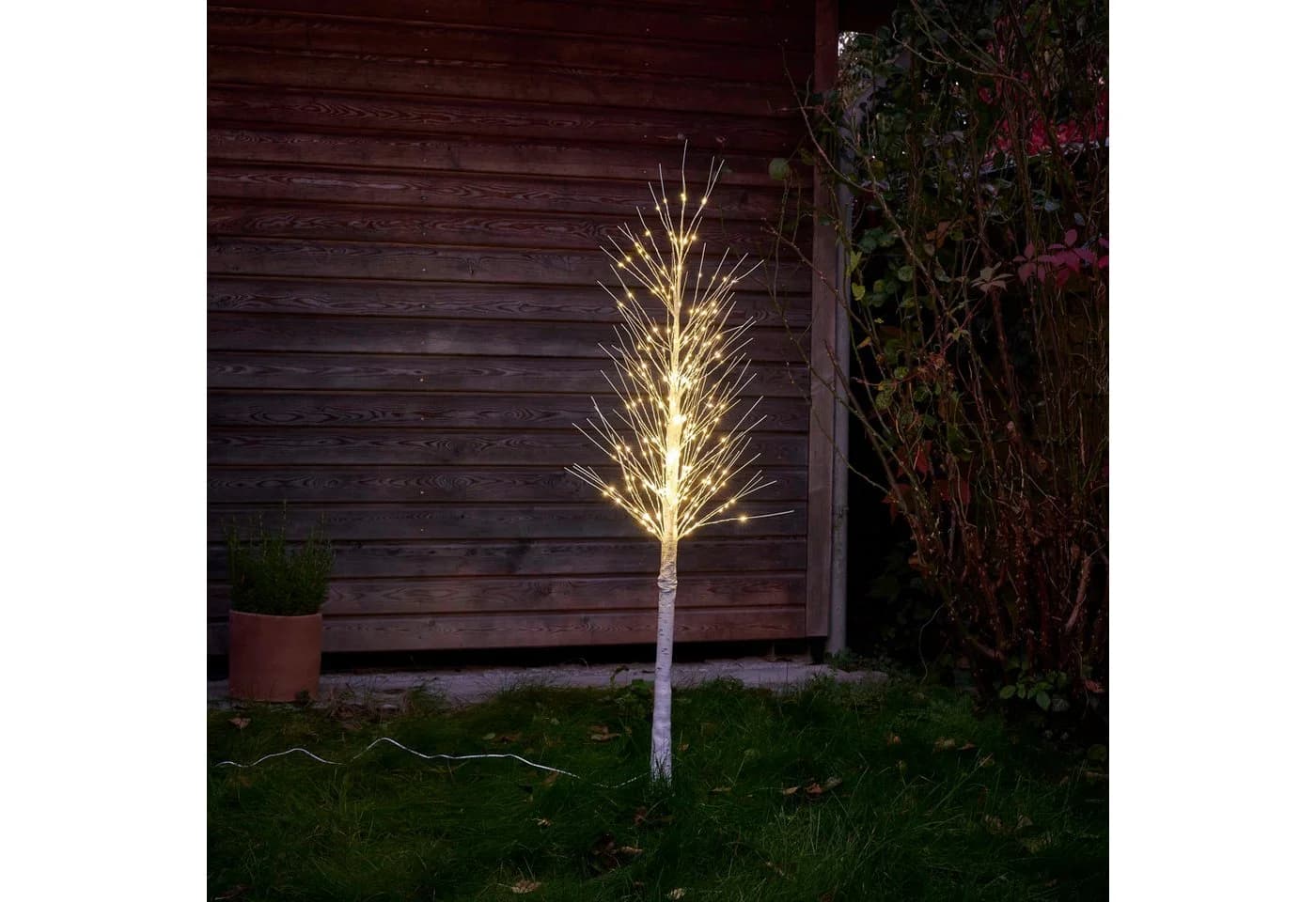 Northpoint LED Lichtbaum Birke 180cm mit Timer IP44 - Bild 5