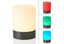 Northpoint LED Tischlampe Schwarz Glas Dimmbar USB Bild 2