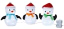 Northpoint Weihnachtsfigur LED 3er Set Pinguin zusammenfaltbar für Innen und Außen Bild 2