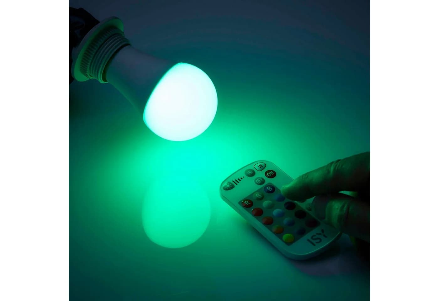 Northpoint LED E27 RGB 2700K mit Fernbedienung 9W 800lm - Bild 5