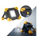Northpoint LED Baustrahler 1100 Lumen Akku dimmbar IP54 Powerbank Bild 2