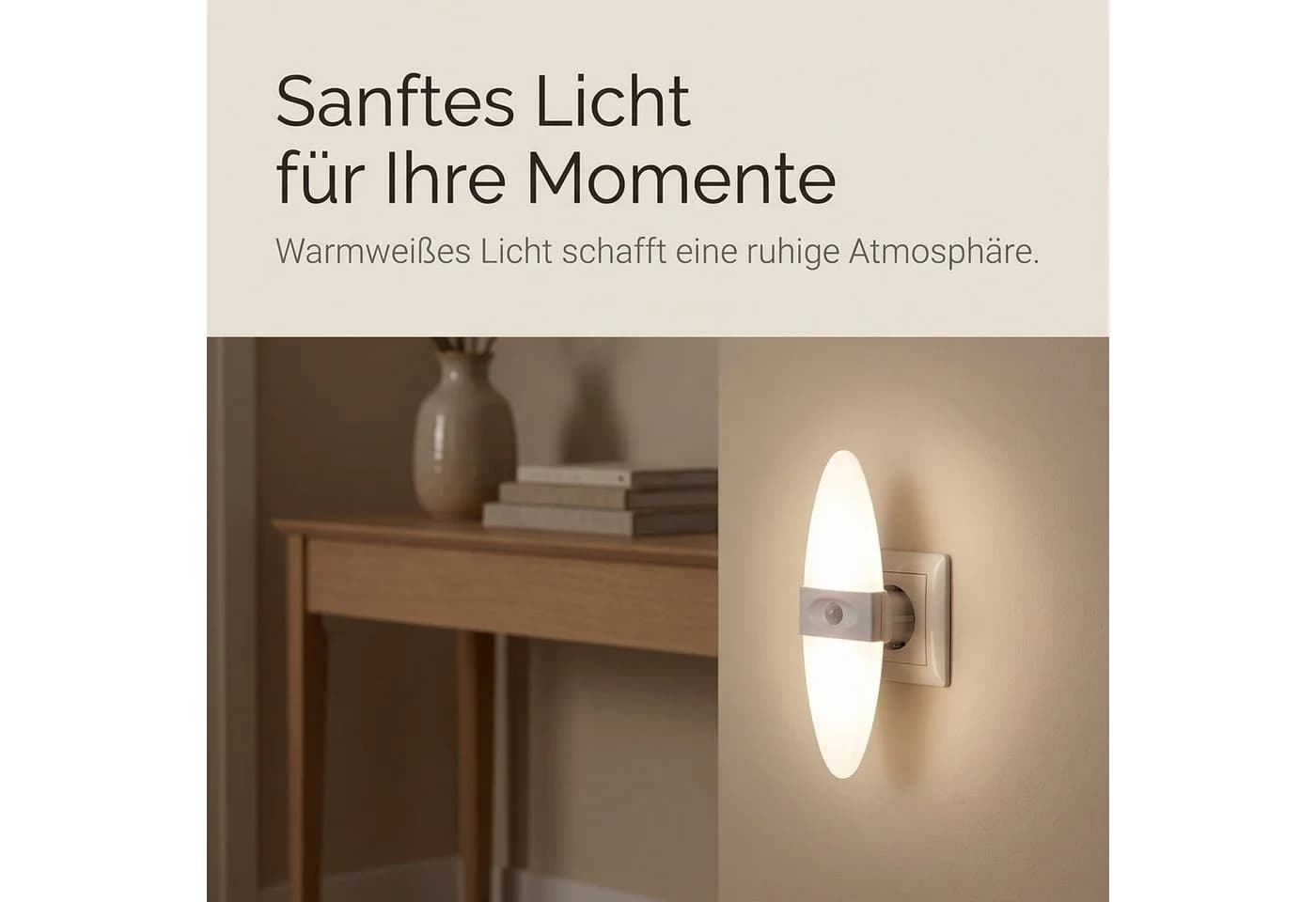 Northpoint LED Nachtlicht 2er Set mit Bewegungsmelder & Dämmerungssensor