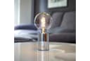 Northpoint Nachttischlampe LED Akku Tischleuchte Edison Glühbirne Chrom Bild 3