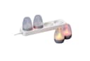 Northpoint LED Akku Lounge Lights 4er Set RGBW Flackereffekt Kabellos Bild 1