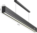 Northpoint LED Pendelleuchte mit Gestensteuerung und Farbtemperaturwechsel Bild 1