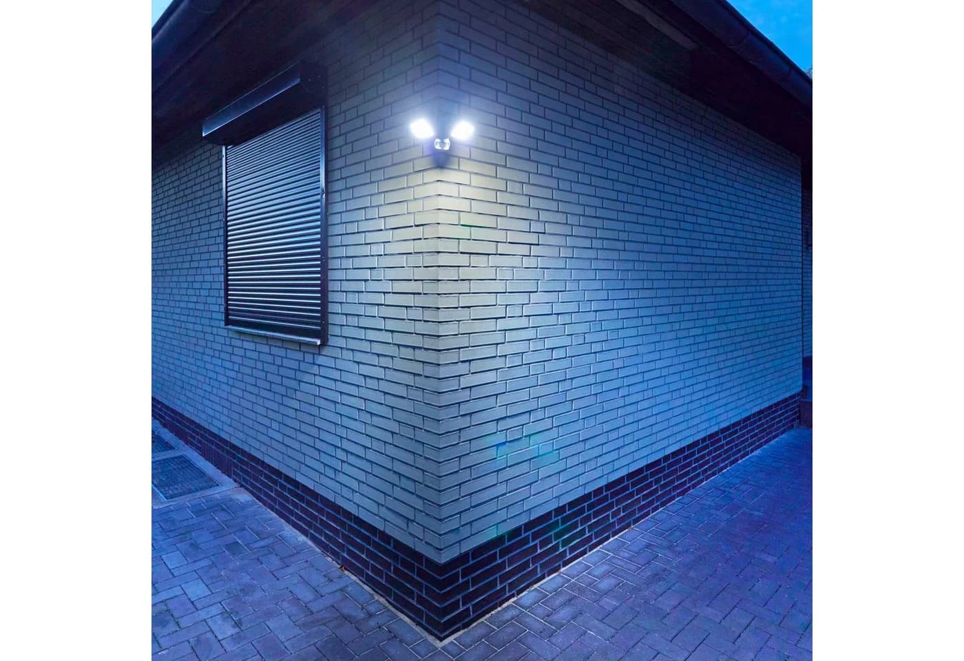 Northpoint LED Wandstrahler mit Batterie und Bewegungsmelder Weiß - Bild 4