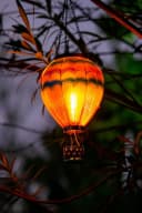 Northpoint LED Gartenleuchte Heißluftballon Solar Windlicht Bild 3