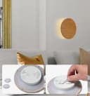 Northpoint LED Wandleuchte Echtholz Braun mit Bewegungsmelder Bild 3