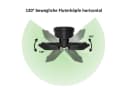 Northpoint LED Wandstrahler mit Bewegungsmelder 400 Lumen Bild 1