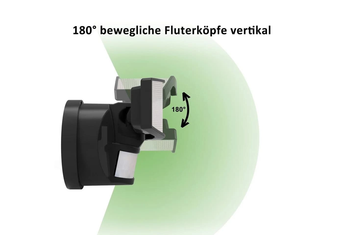 Northpoint LED Wandstrahler mit Bewegungsmelder 400 Lumen - Bild 3
