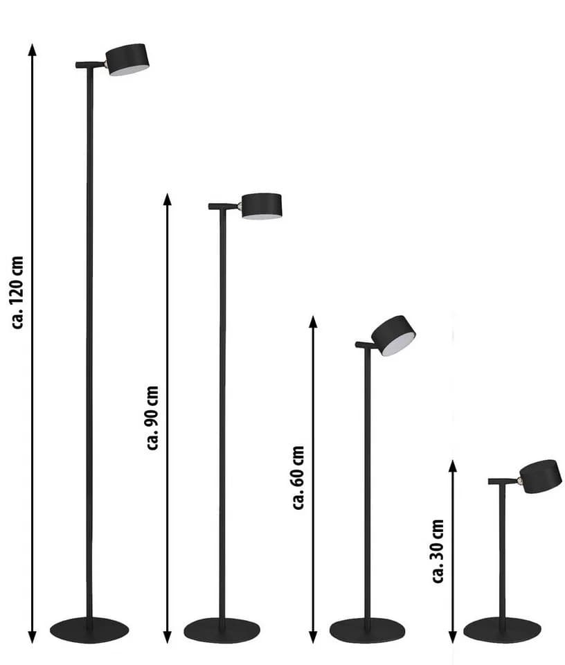 Northpoint LED Stehlampe 3 in 1 Dimmbar Schwarz - Bild 5
