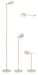 Northpoint LED Stehlampe 3 in 1 Dimmbar Beige Metall Bild 2