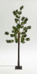Northpoint LED Baum Tannenbaum Braun 150 LEDs Bild 1